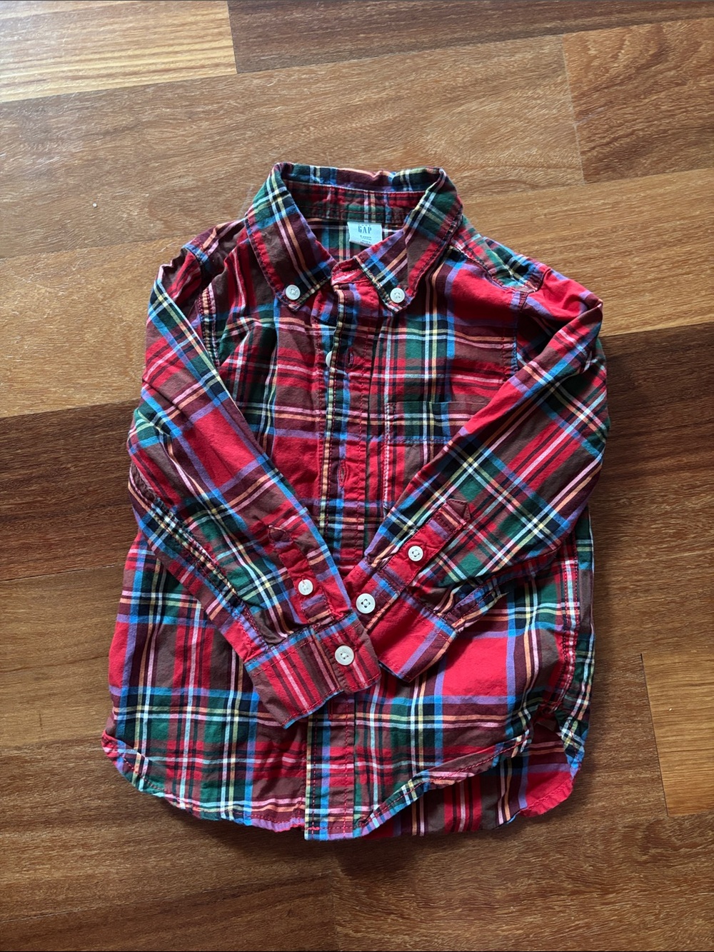 NWOT Gap Tartan button down